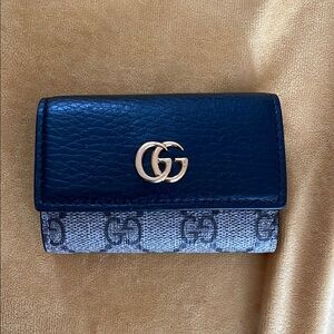 Gucci Black and Gray Wallet